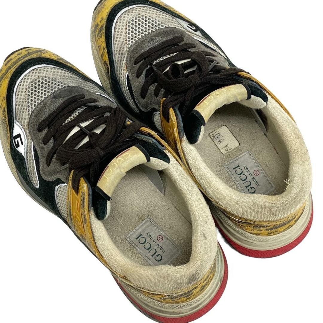 GUCCI - グッチ GUCCI スニーカー ヴィンテージ加工 ウルトラスペース
