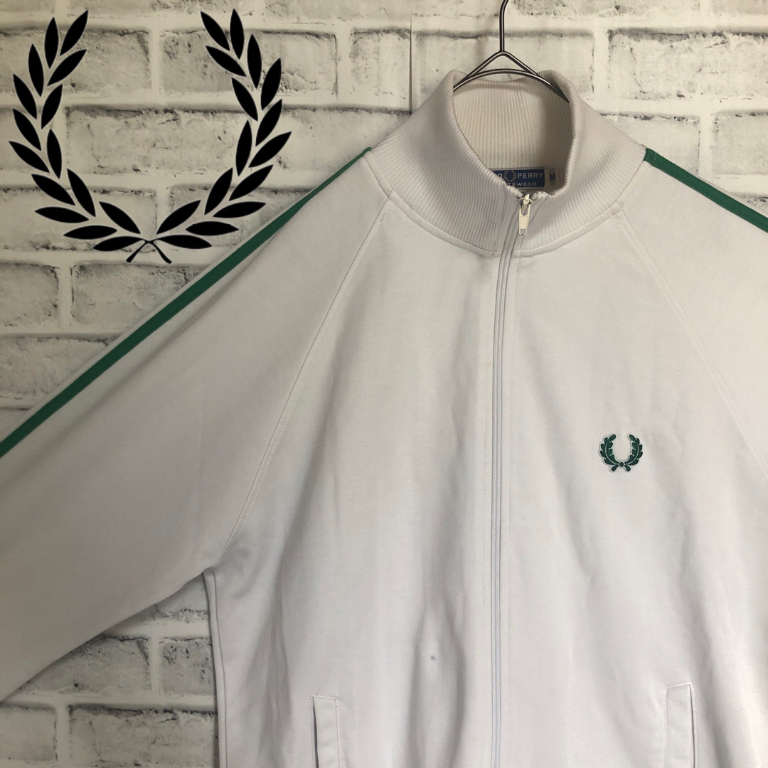 FRED PERRY - 90s⭐️Fred Perry トラックジャケットM 刺繍ロゴvintage