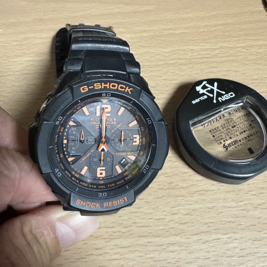 CASIO - [カシオ] 腕時計 ジーショック 電波ソーラー GW-3000B中古電池