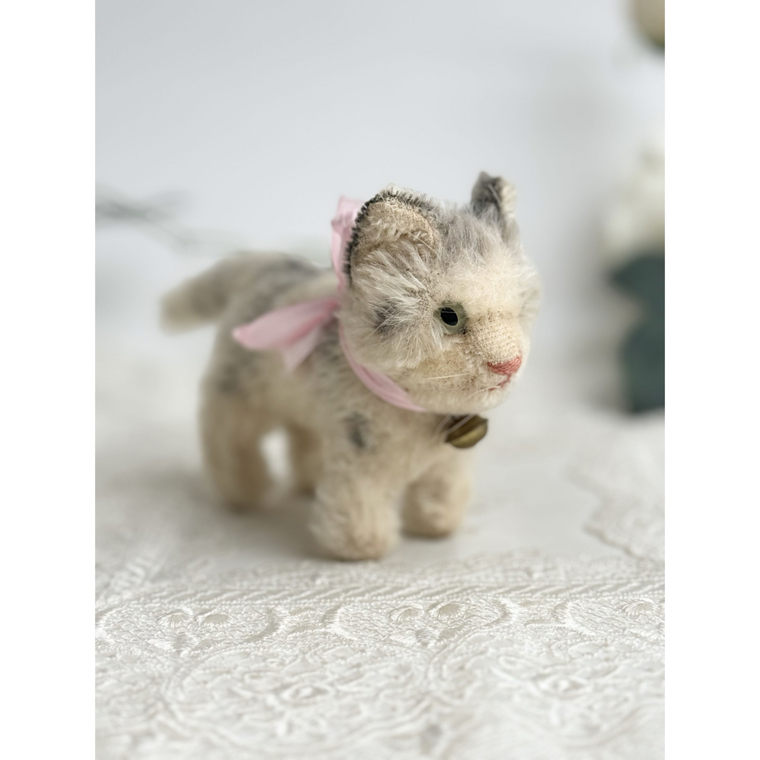 Steiff - シュタイフ☆Cat Tabby 10cm☆タビーキャット/ねこ/猫