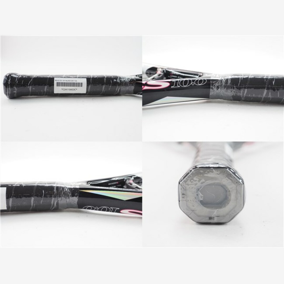 中古 テニスラケット スリクソン レヴォ シーエス 10.0 ブラック 2017