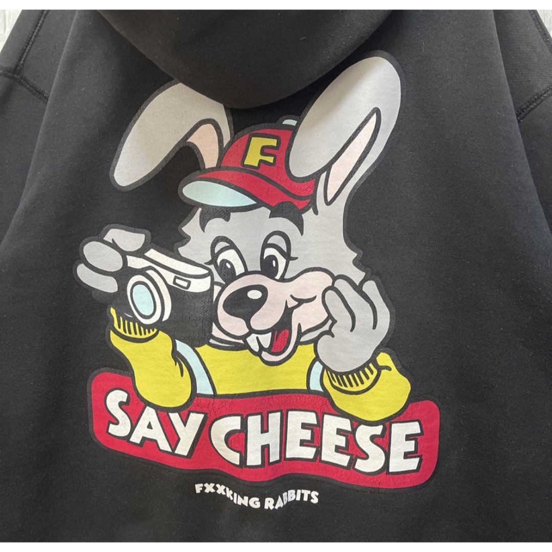 FR2 SAY CHEESE パーカー XL FR2 - FR2 パーカー SAY CHEESE ウサギ