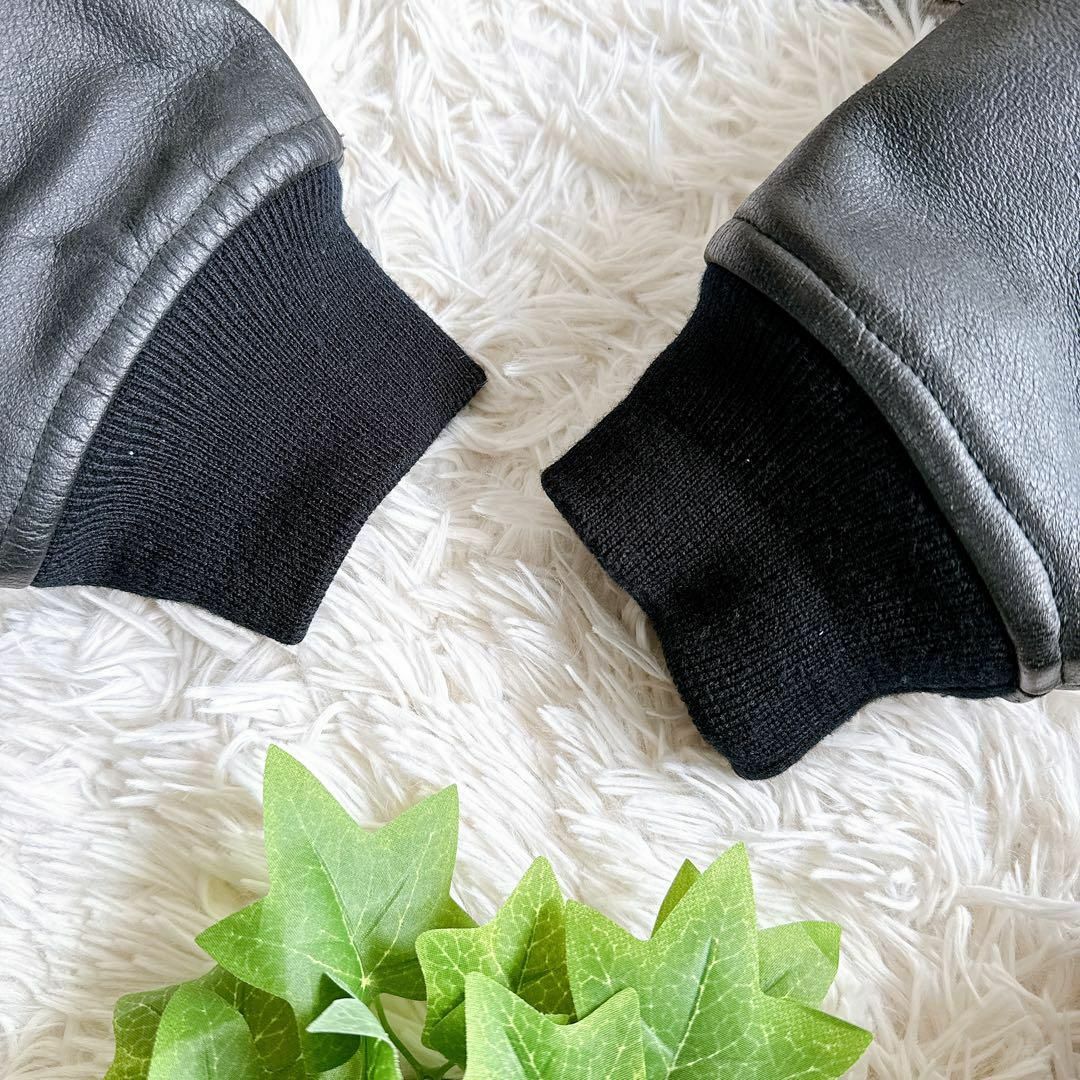 AVIREX - アビレックス スタジャン 両面デザイン y2k 袖レザー 中綿