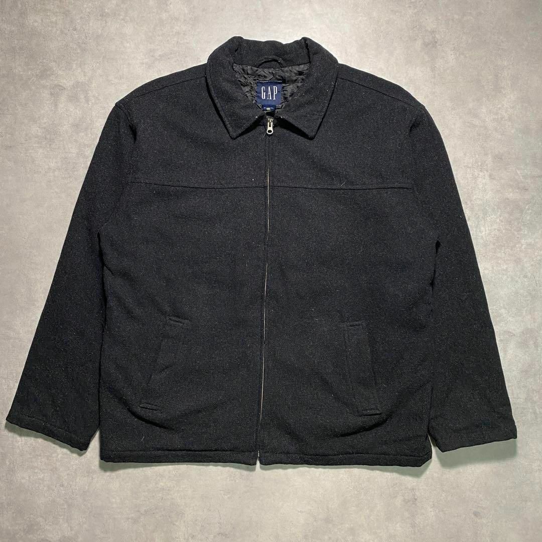 GAP - 00s OLDGAP オールドギャップ ブラックウールジャケット XL