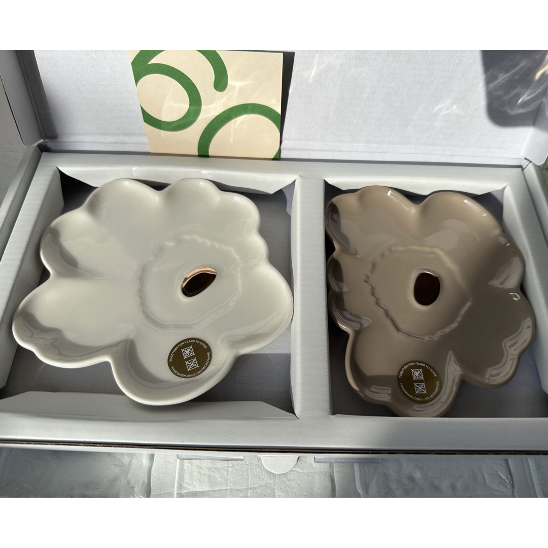 marimekko - 新品 未使用 マリメッコ ウニッコ 60周年 プレート 13cm 2