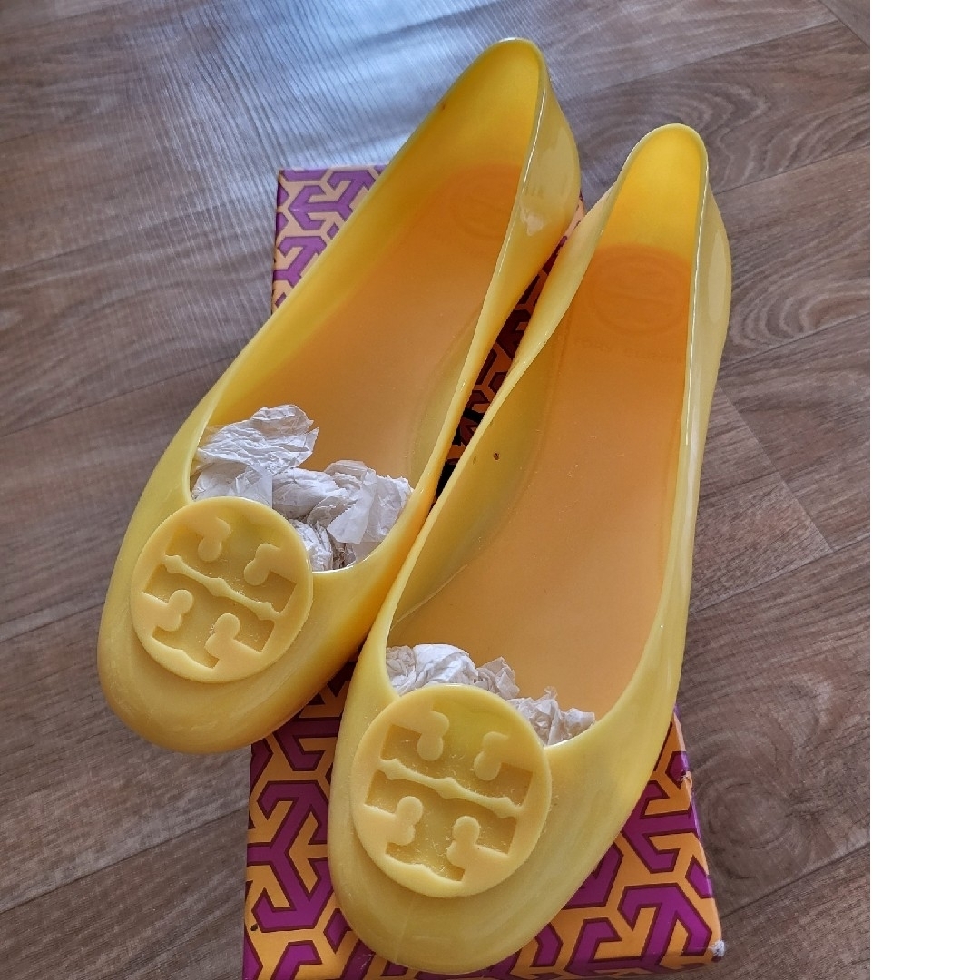 Tory Burch - トリーバーチレインシューズ フラットシューズの通販 by