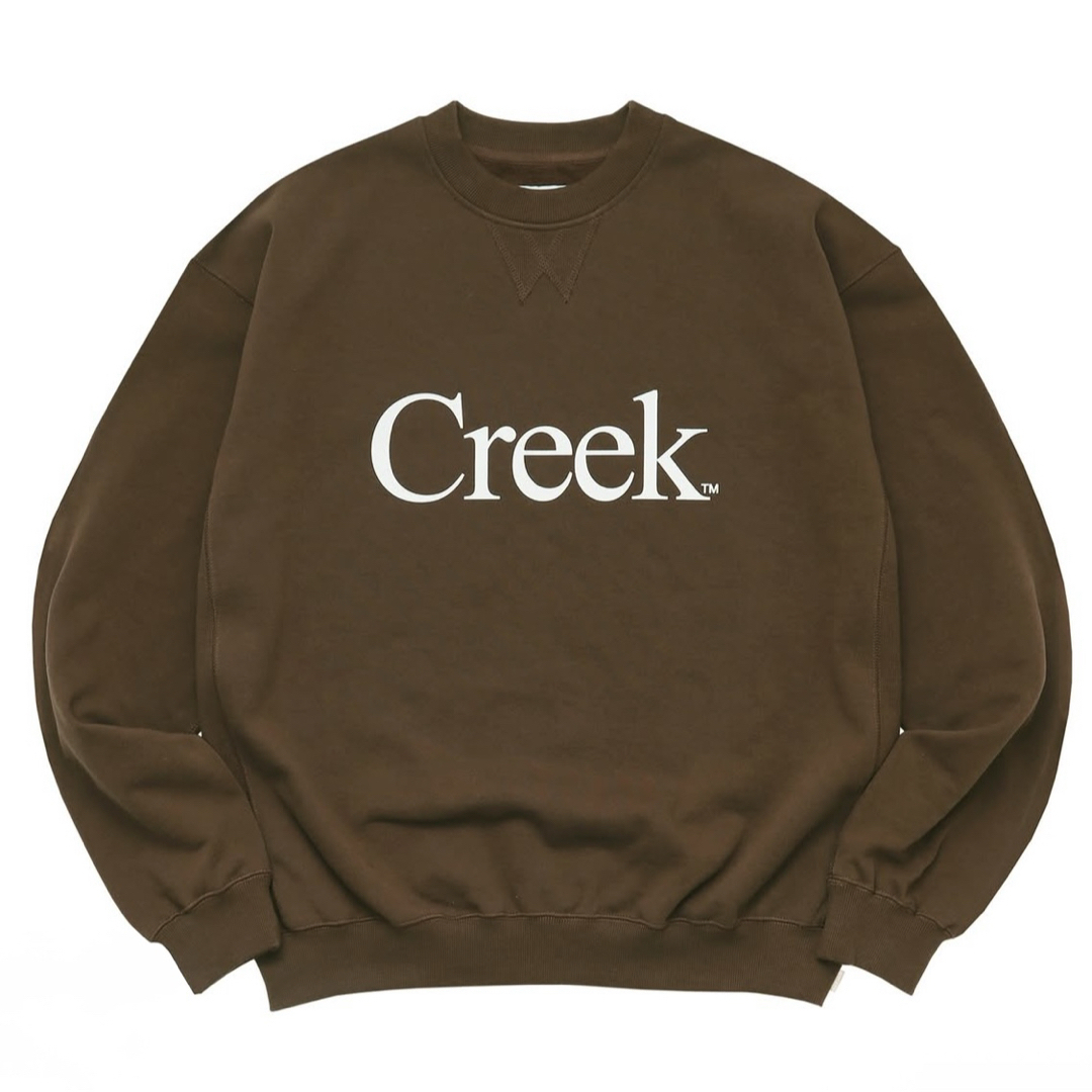 WHIMSY - 新品L／Creek × whimsysocks brown ブラウン スウェットの