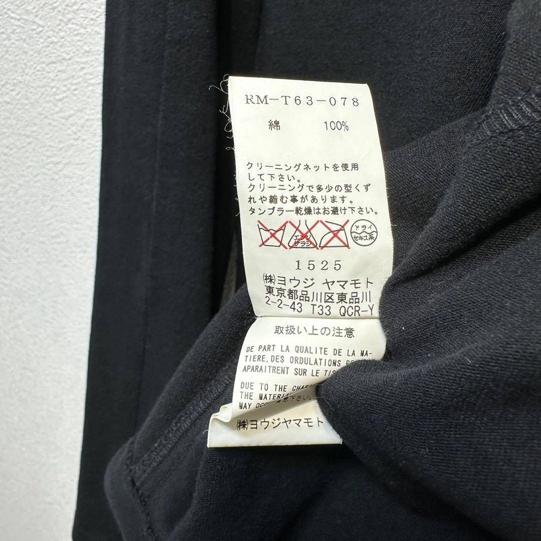 Y's - 希少 ワイズ レッドレーベル 上質 変形 ワーク デザイン シャツ