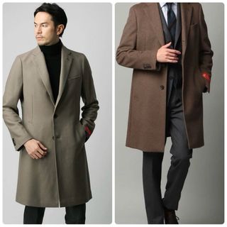 THE SUIT COMPANY - [ゆたか様専用]カシミヤ混 ダブルチェスターコート