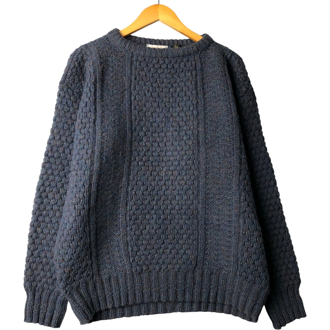 古着 KAPS フィッシャーマン アランニットセーター アイルランド製