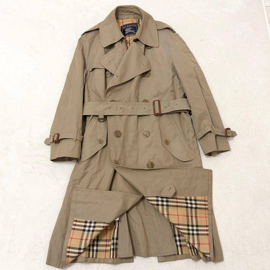 BURBERRY - 【Lサイズ】バーバリーズ トレンチコート メンズ ベルト付