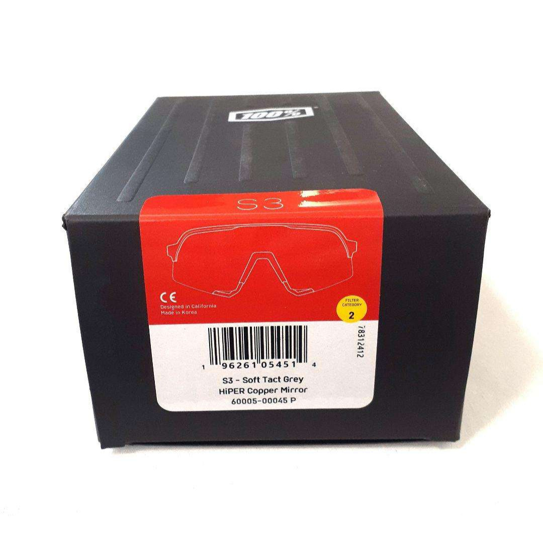 新モデル 100% S3 グレイ コッパー ワンハンドレッド サングラスの通販