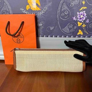 HERMES - 正規品エルメス HERMES ミニ巾着 保存袋 アクセサリーポーチ