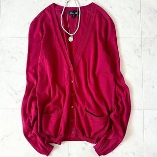 Drawer - 新品poisポワdoublemeshCardigaダブルメッシュカーディガンの