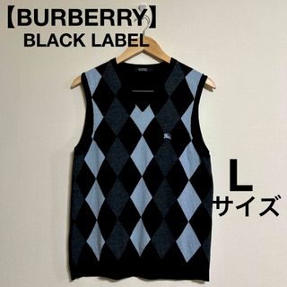 BURBERRY BLACK LABEL - 【BURBERRY BLACK LABEL】ニットベストの通販