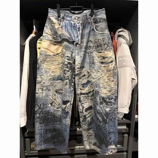 Acne Studios - acne studios 1989 ash black ルーズフィットジーンズ