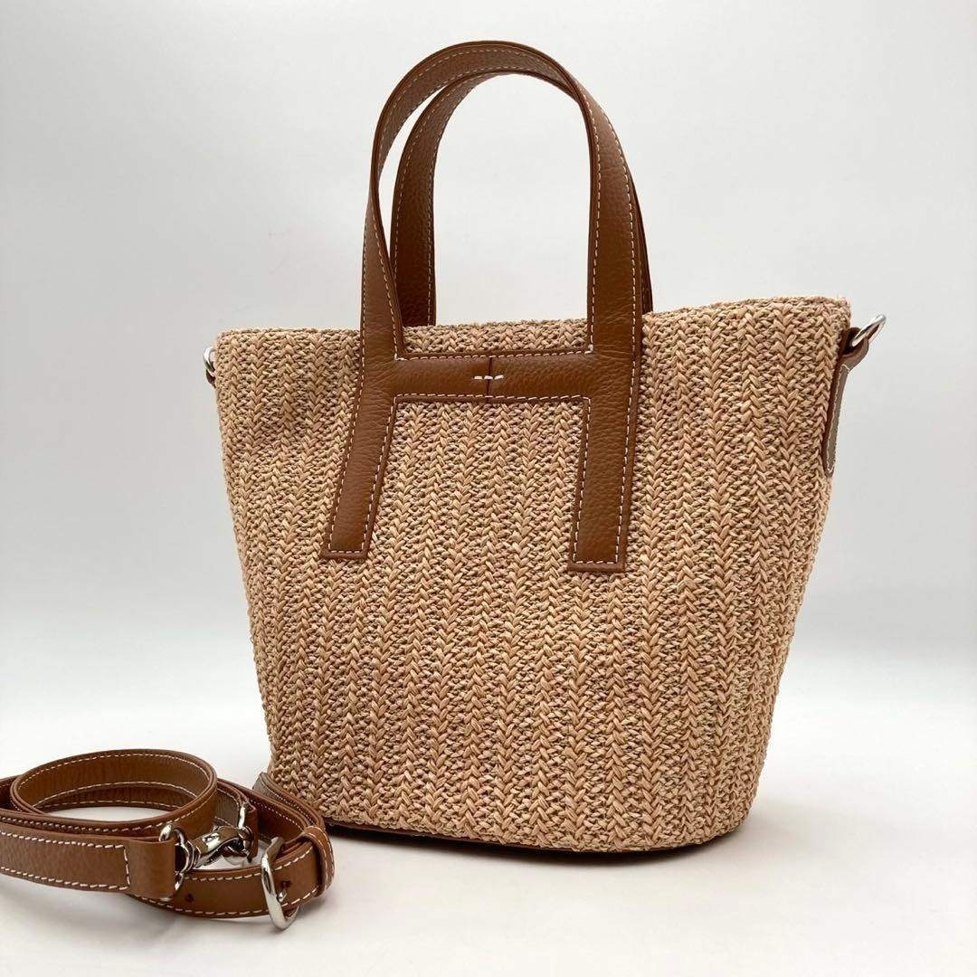 濱野皮革工藝/HAMANO - 現行！未使用級✨傳濱野 バスケットバッグ