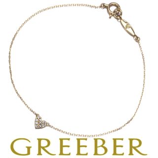 AHKAH - アーカー ブレスレット ダイヤ ダイヤモンド 0.05ct ハート