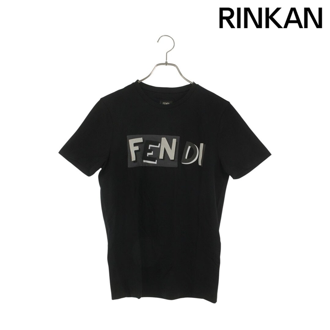 FENDI - フェンディ FY0626 ロゴ刺繍Tシャツ メンズ 44の通販 by