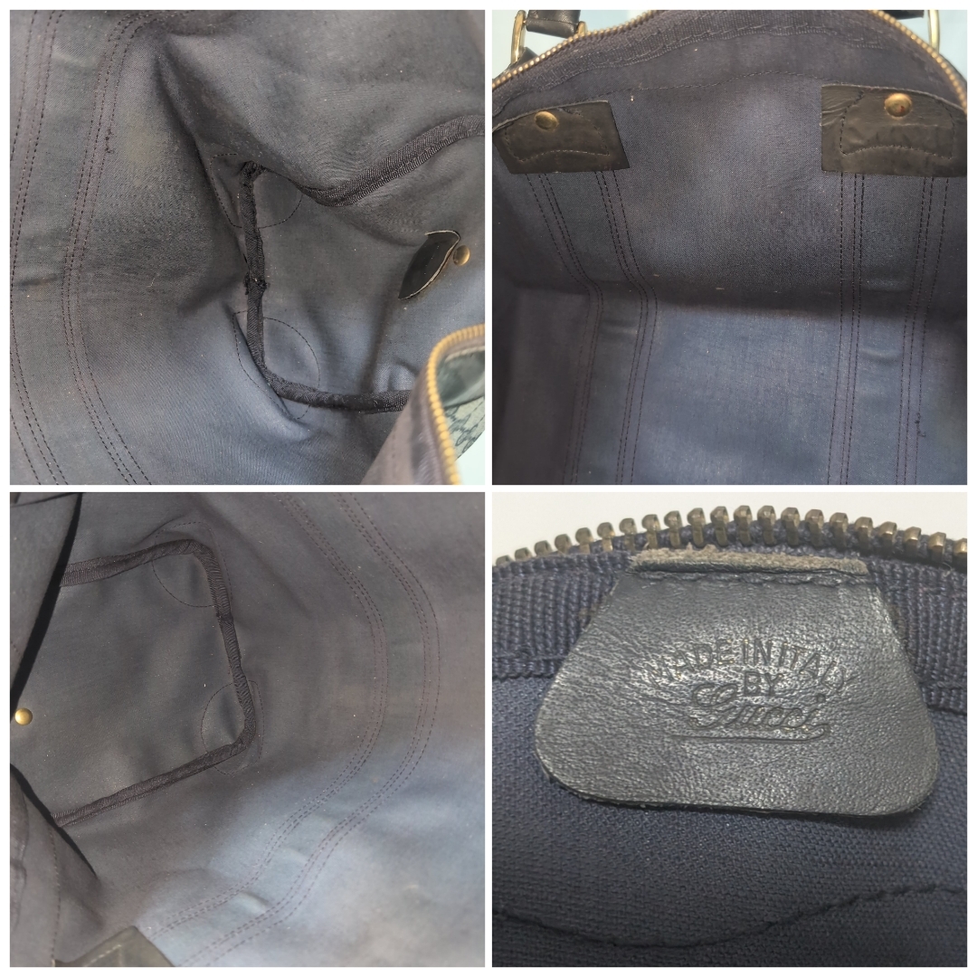 GUCCI - グッチ GGスプリーム シェリーライン ネイビー ボストンバッグ