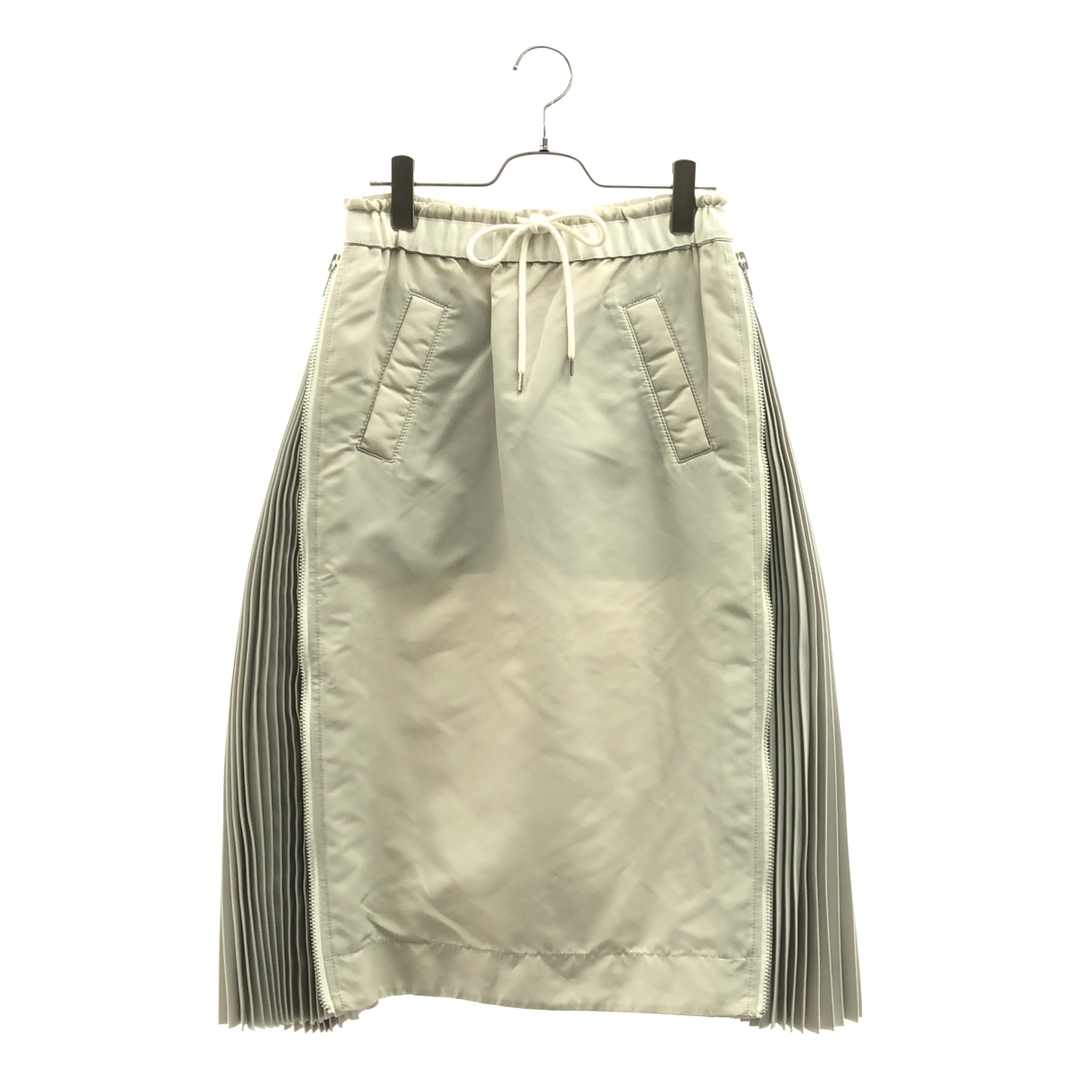 sacai - sacai / サカイ | Nylon Twill Skirt サイドジップ プリーツ
