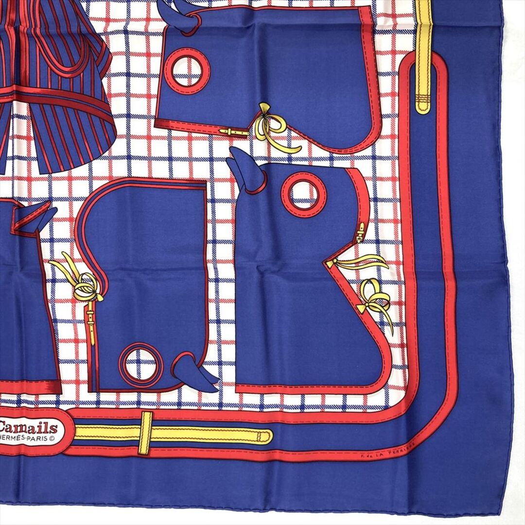 HERMES - エルメス HERMES カレ90 Camails カマイユ 馬具 スカーフ