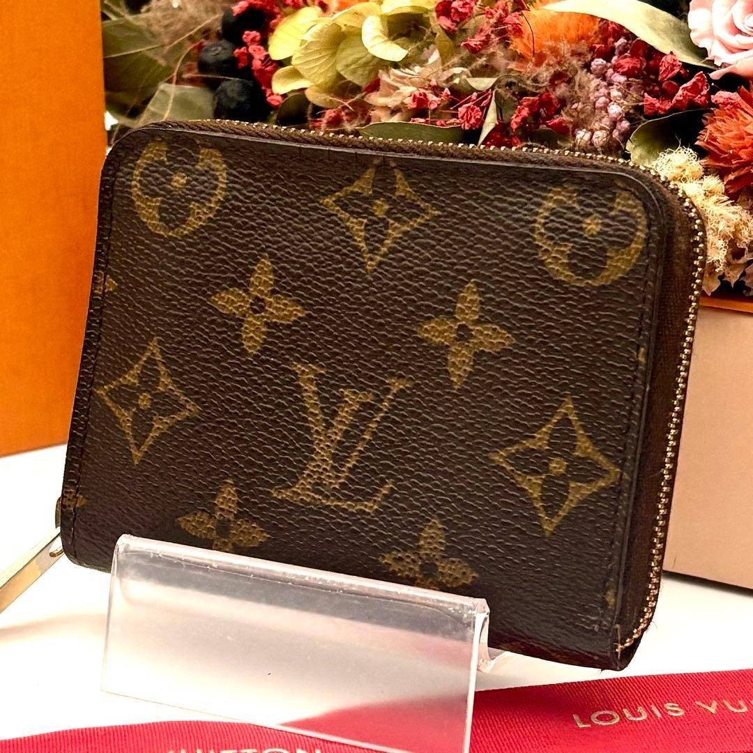 LOUIS VUITTON - ルイヴィトン 小銭入れ モノグラム ジッピーコイン
