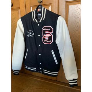 STUSSY - 【世界1000着限定】stussy varsity jacket 2003の通販 by T