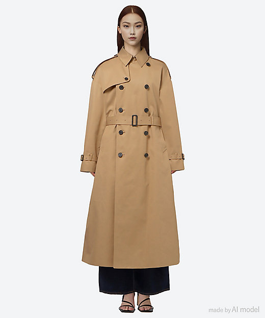 TRENCH COAT／BIG FIT 25SS／17444 | HYKE