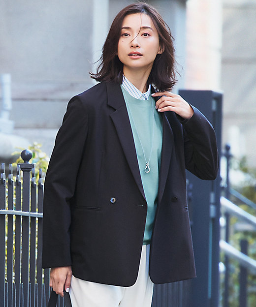 Oggi3月号掲載／セットアップ対応】 ライトクロス ジャケット