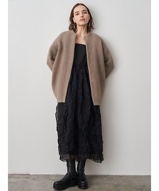 CN RACCOON MIX W CARDIGAN | ELENDEEK/エレン