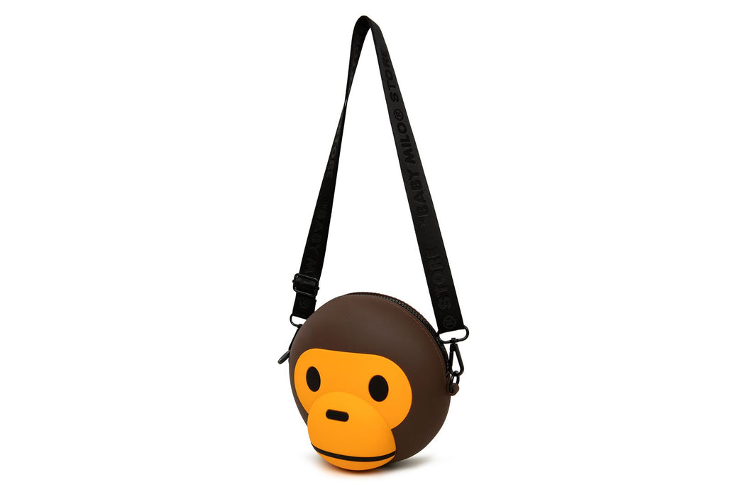BABY MILO FACE CROSS BAG | bape.com