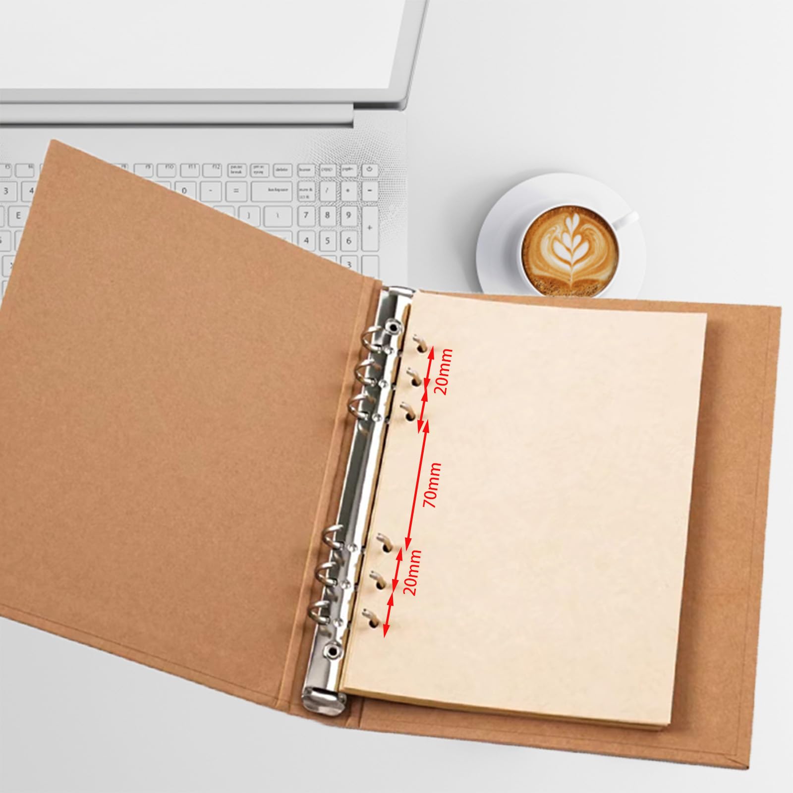 ルイヴィトン A5サイズ 黒 リング式ファイル 6リング 楽天市場