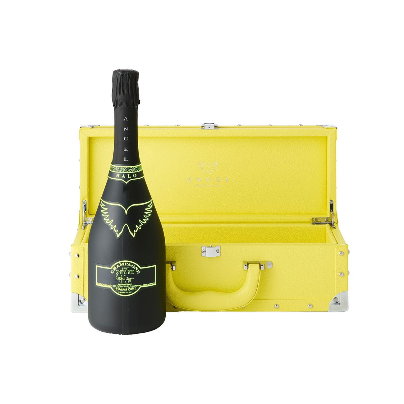 Amazon.co.jp: ANGEL CHAMPAGNE NV Brut HALO Yellow エンジェル