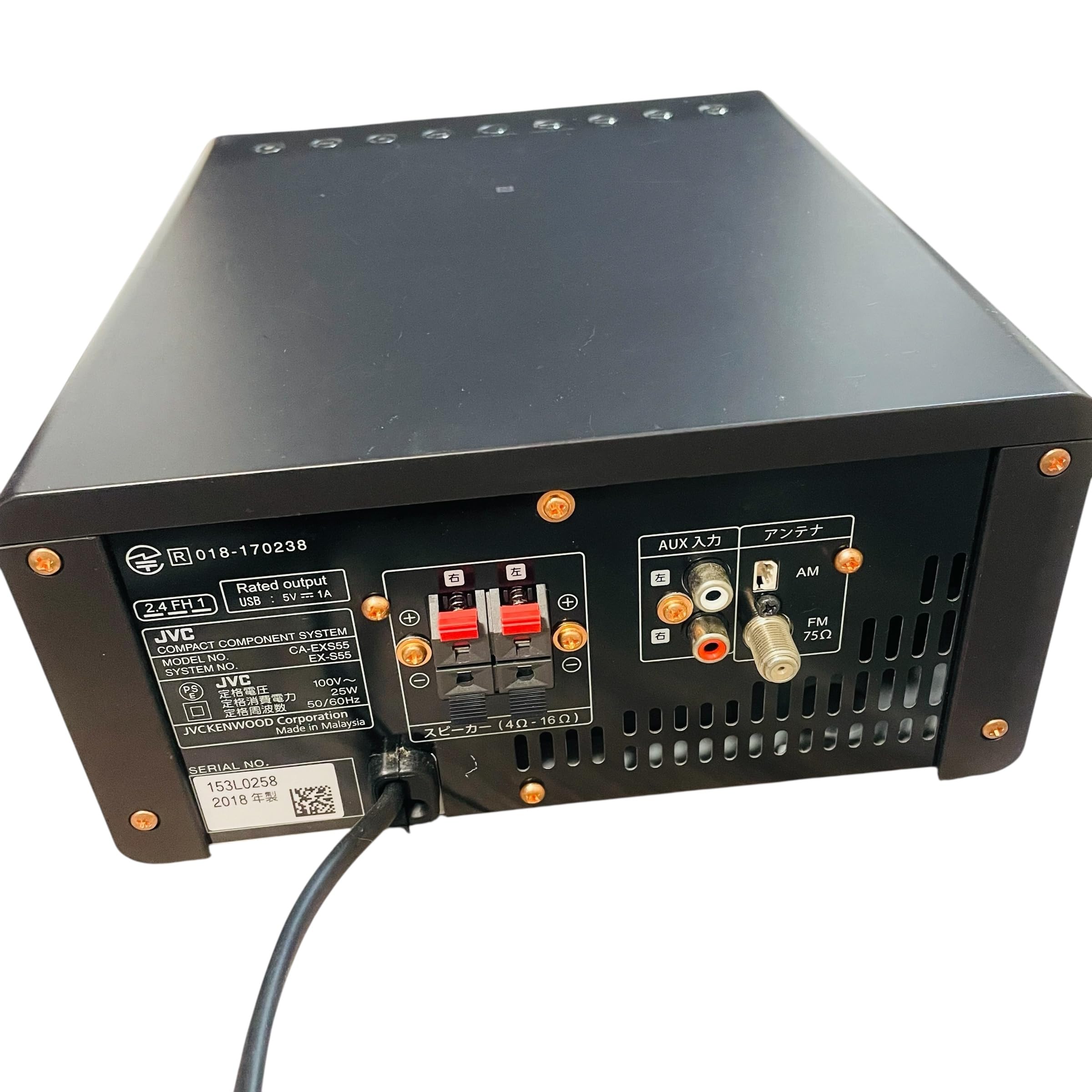 Amazon.co.jp: JVCケンウッド EX-S55-T ウッドコーンシリーズ