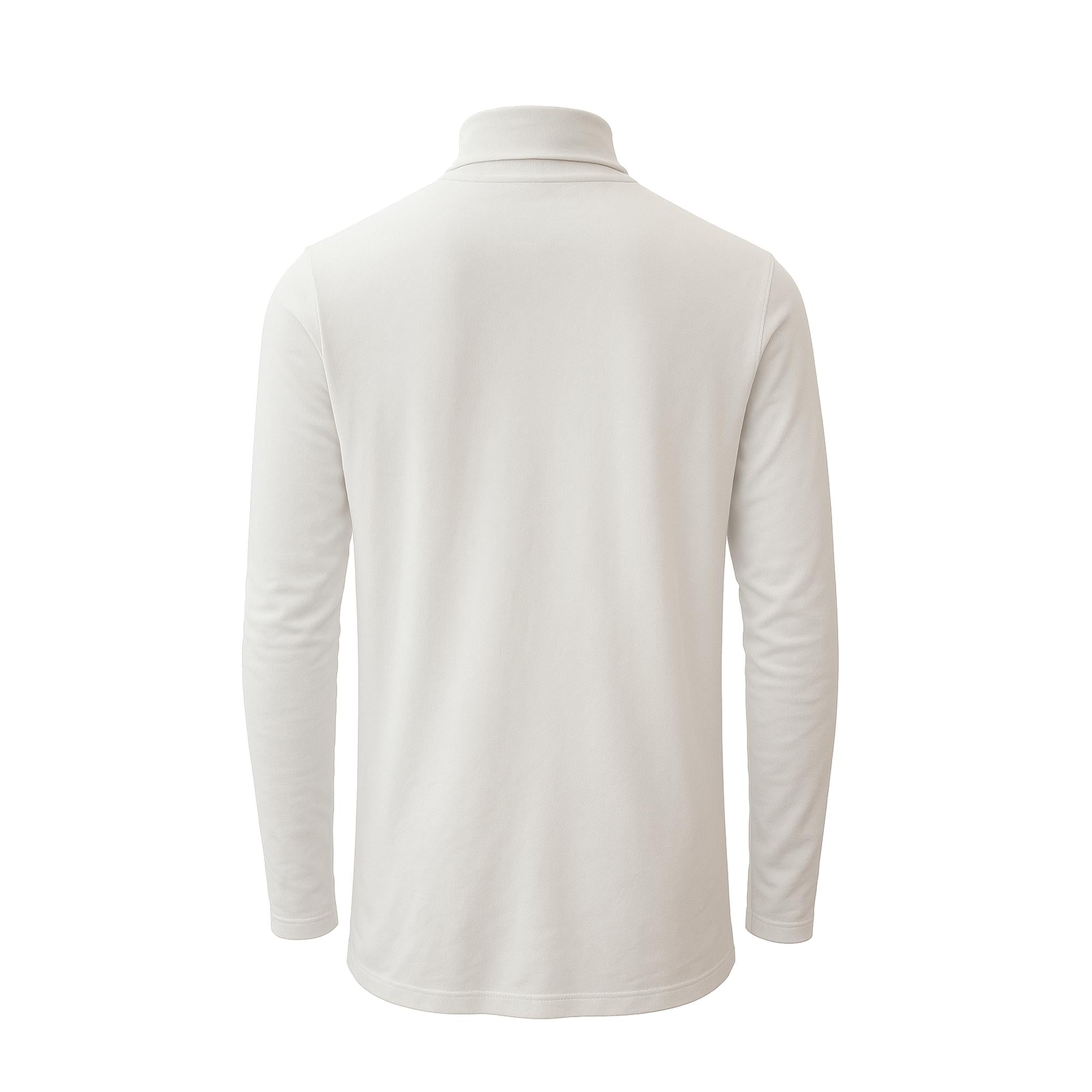 Classic Turtle Neck Long Sleeve T-Shirt – Mak Tee