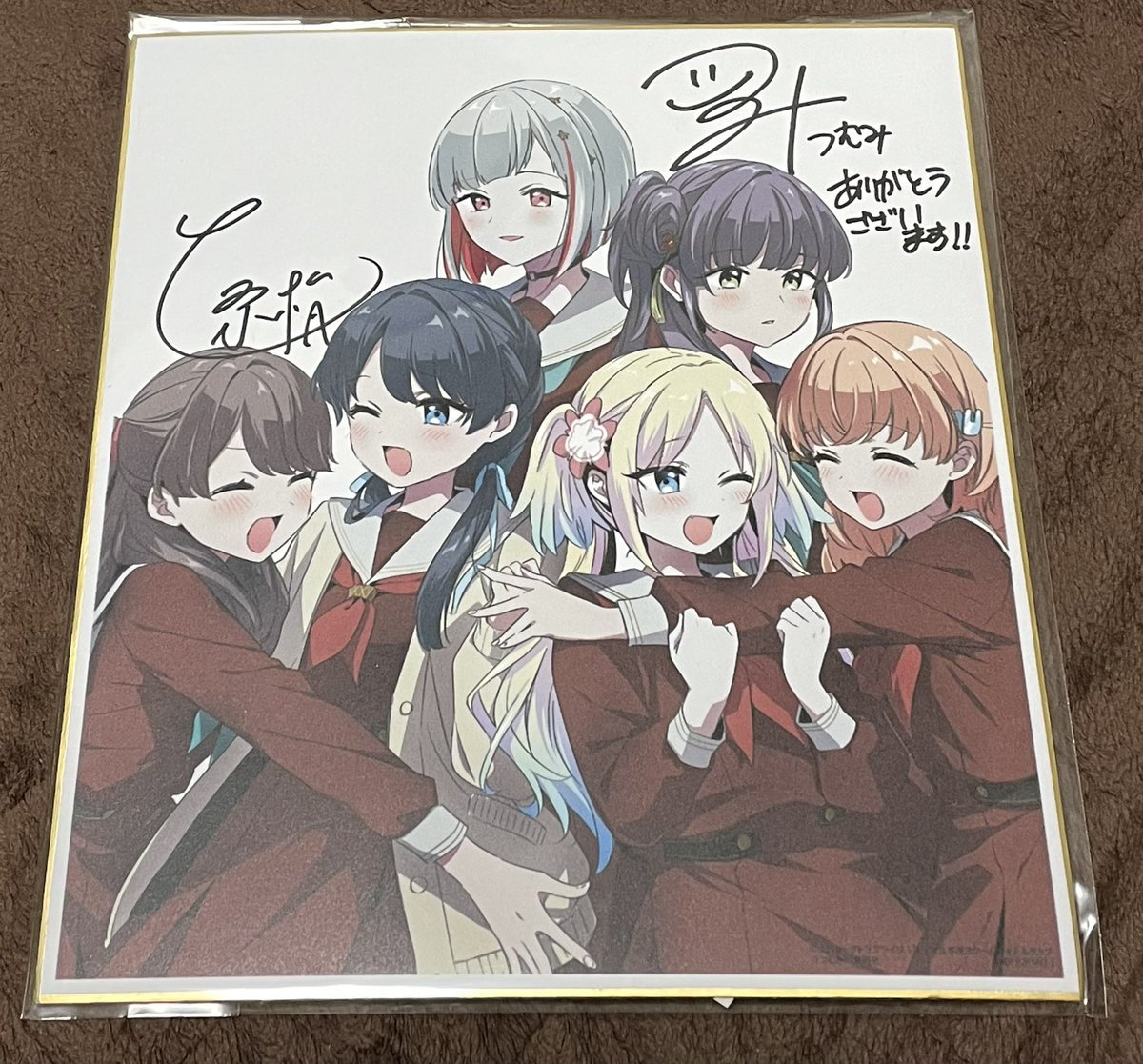 ラブライブ！flowers 3巻のプレゼント企画にて、 つむみ先生イラスト