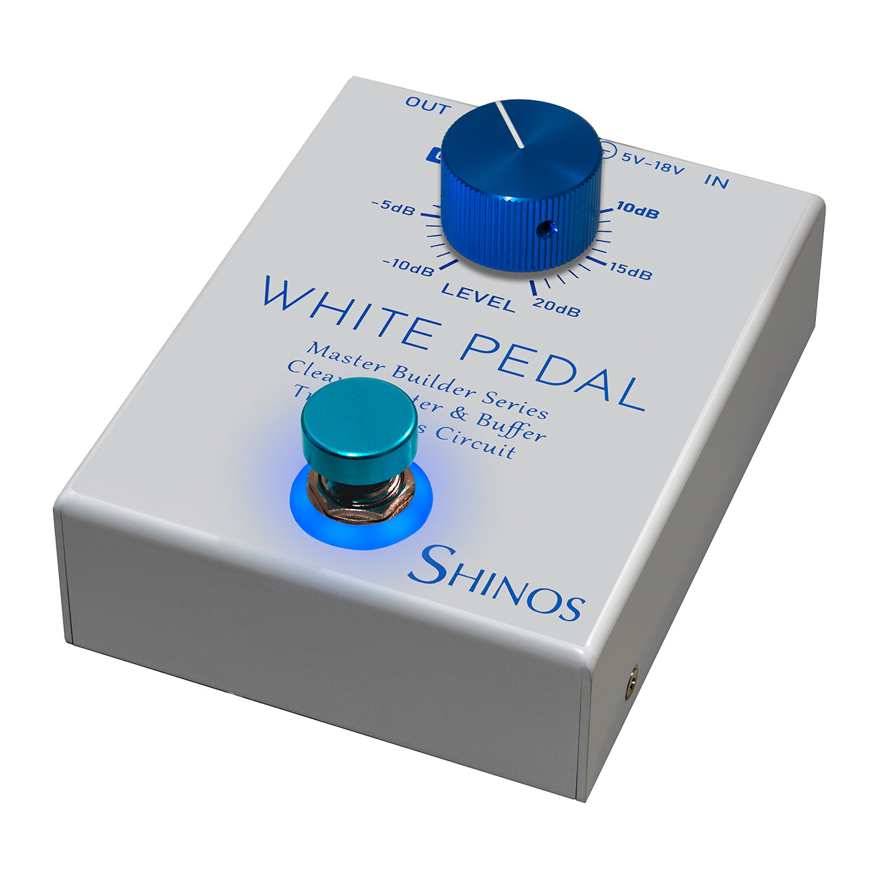 SHINOS EFFECT WHITE PEDAL – Shinos Amps USA