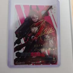 NIKKE DUEL ENCOUNTER 箔押しサインホロカード レッドフード - メルカリ