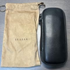 SEASAR オクトフォールド ペンケース エンボスレザー - メルカリ