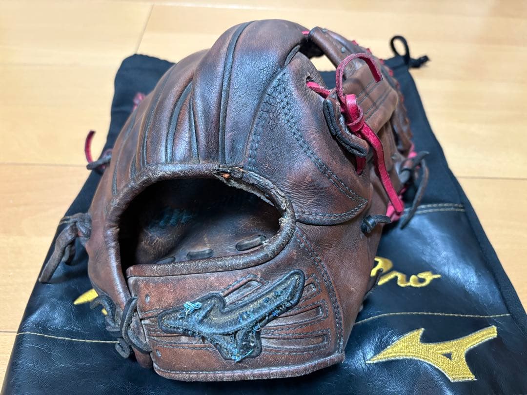 Mizuno ミズノプロ　青ラベル　内野手用 楽天市場】ミズノプロ オーダーグラブ 硬式グローブ 基本モデル 内野手