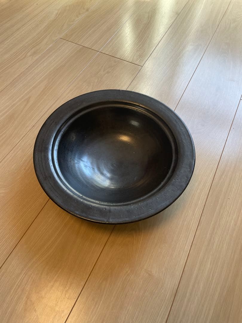 峡月陶苑 黒釉土鍋 33cm ジェイピリオド 平手ごはん土鍋 3合 黒（土鍋・鍋小物）｜Madu（マディ）｜HAKKA公式