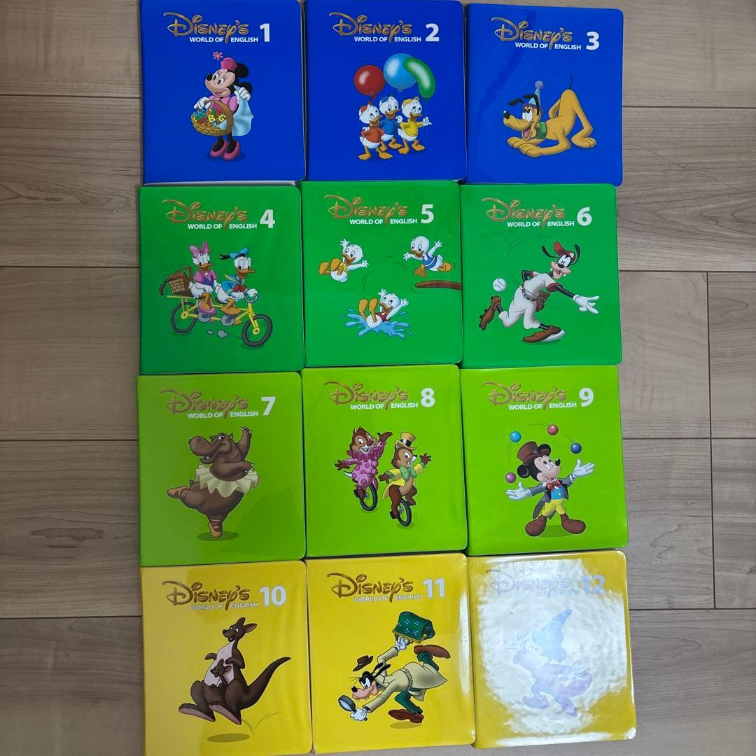 DWE DVDセット 1-12 ストレートプレイ DWE 【正規品】ストレートプレイDVD 1〜12 全巻 ディズニー英語