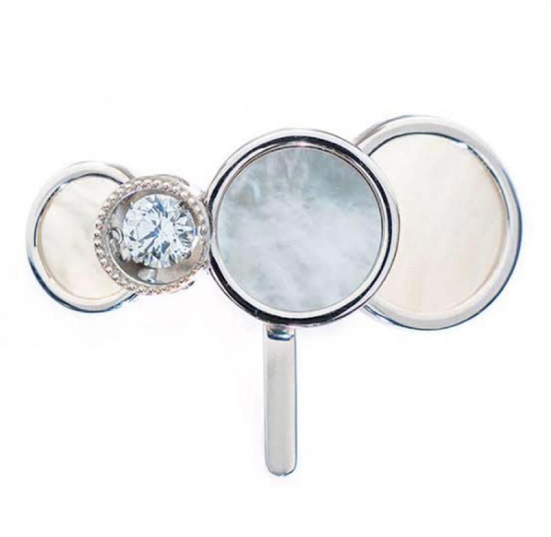 コンプレックスビズ ダンシングジュエル ポニーフック シェル ダンシングジュエル ポニーフック シェル(シルバーカラー) | ポニー