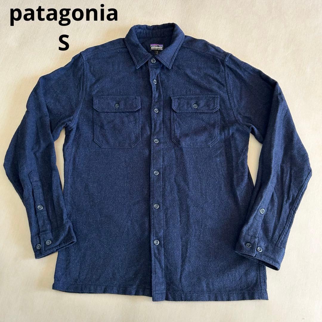 パタゴニア　オーガニックコットン　フランネルシャツ　Sサイズ　ネイビー 楽天市場】Patagonia Organic Cotton Midweight Fjord Flannel Shirt
