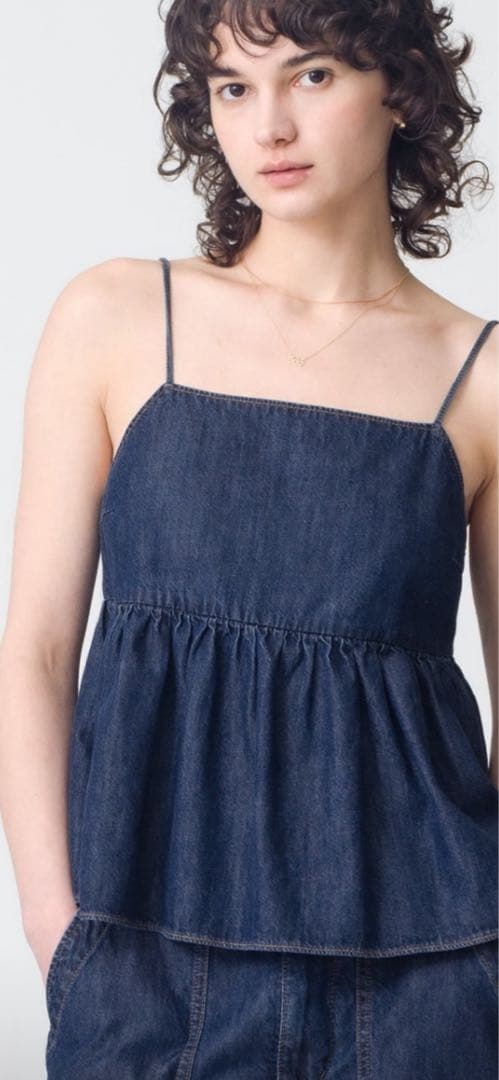 ロンハーマン　デニムキャミソール RHCロンハーマン⭐︎デニムキャミソール - メルカリ