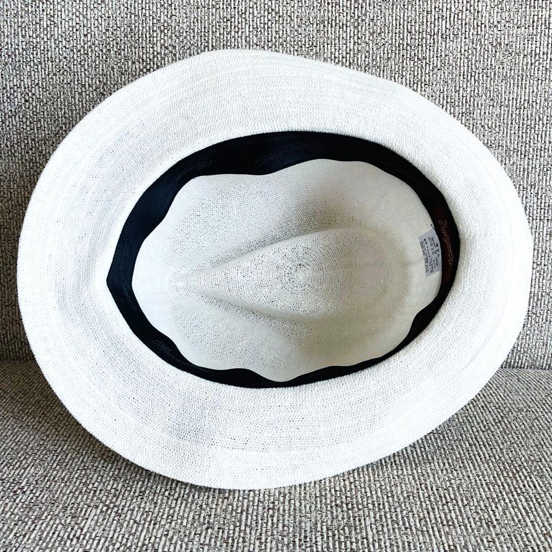 【未使用品】《ボルサリーノ×アメリカンラグシー》 サーモハット／パナマハット