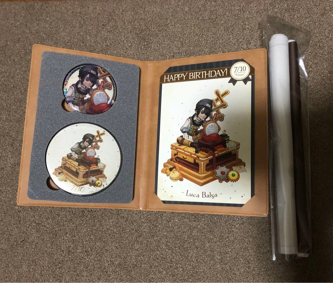 第5人格 第五人格 受注生産 2021バースデーグッズ 囚人 ルカ・バルサー 第5人格 第五人格 受注生産 2021バースデーグッズ 囚人 ルカ・バルサー