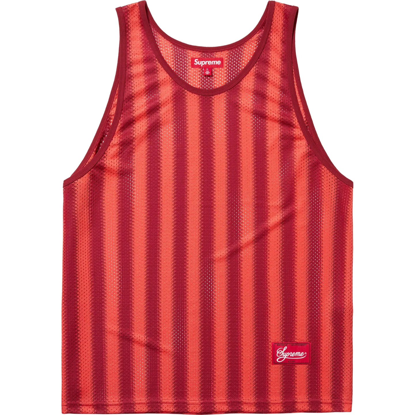 Stripe Mesh Tank Top | Supreme 25ss