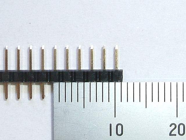 2mmピッチピンヘッダー 1×40 (40P): ケーブル・コネクター 秋月電子